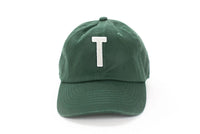 Hunter Green Letter Baseball Hat - BIG FRENCHIES