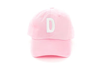 Light Pink Letter Baseball Hat - BIG FRENCHIES