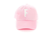 Light Pink Letter Baseball Hat - BIG FRENCHIES