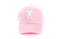 Light Pink Letter Baseball Hat - BIG FRENCHIES