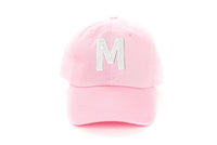 Light Pink Letter Baseball Hat - BIG FRENCHIES