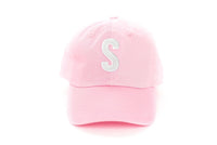 Light Pink Letter Baseball Hat - BIG FRENCHIES
