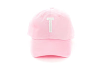 Light Pink Letter Baseball Hat - BIG FRENCHIES