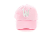 Light Pink Letter Baseball Hat - BIG FRENCHIES