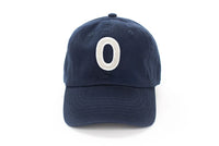 Navy Blue Letter Baseball Hat - BIG FRENCHIES