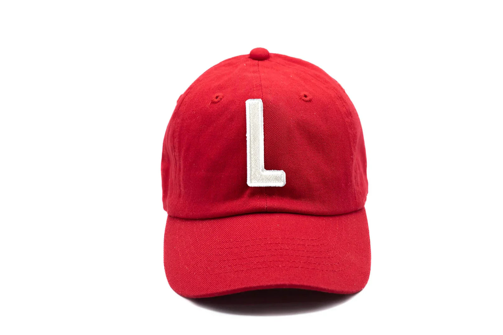 Red Letter Baseball Hat - BIG FRENCHIES