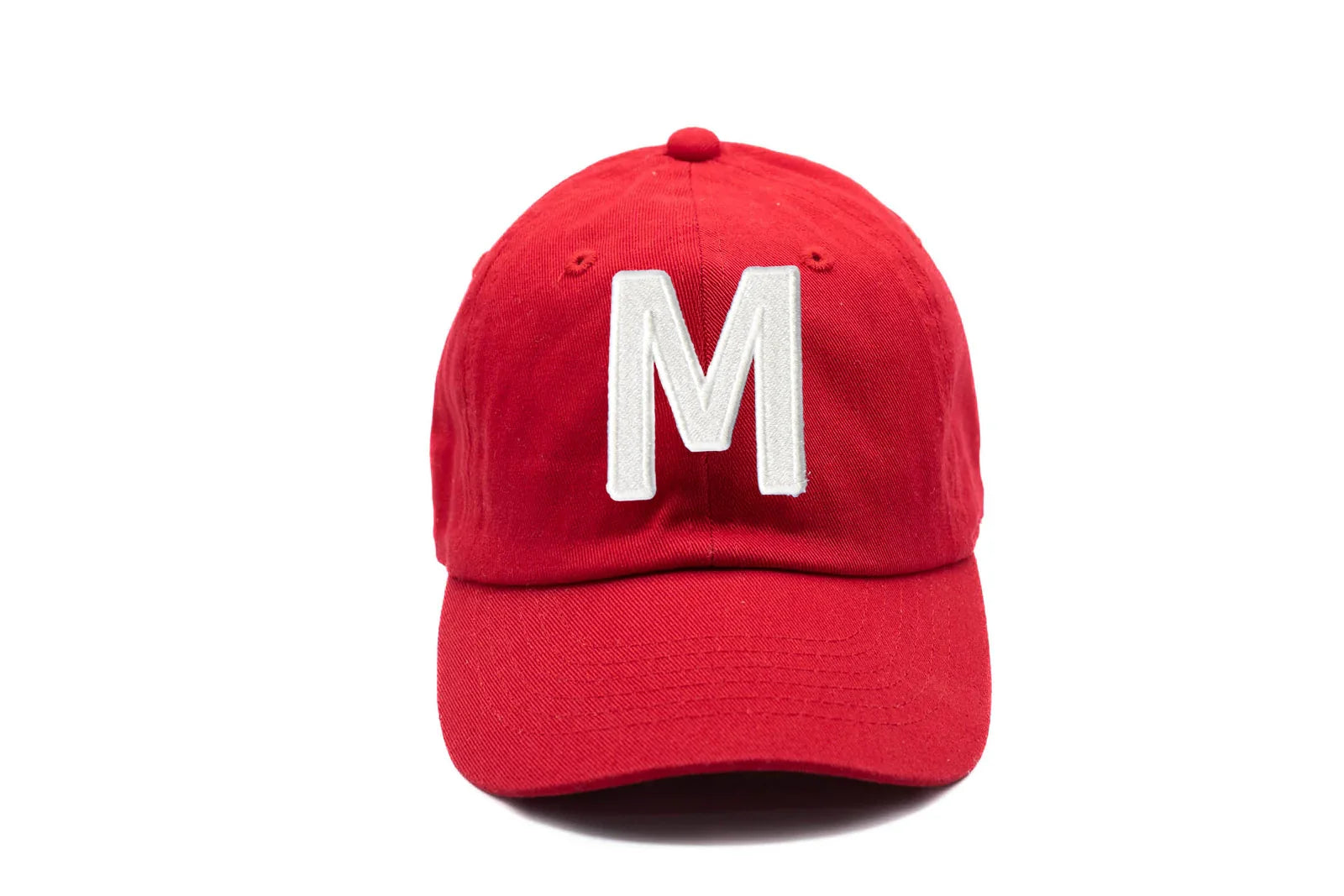 Red Letter Baseball Hat - BIG FRENCHIES