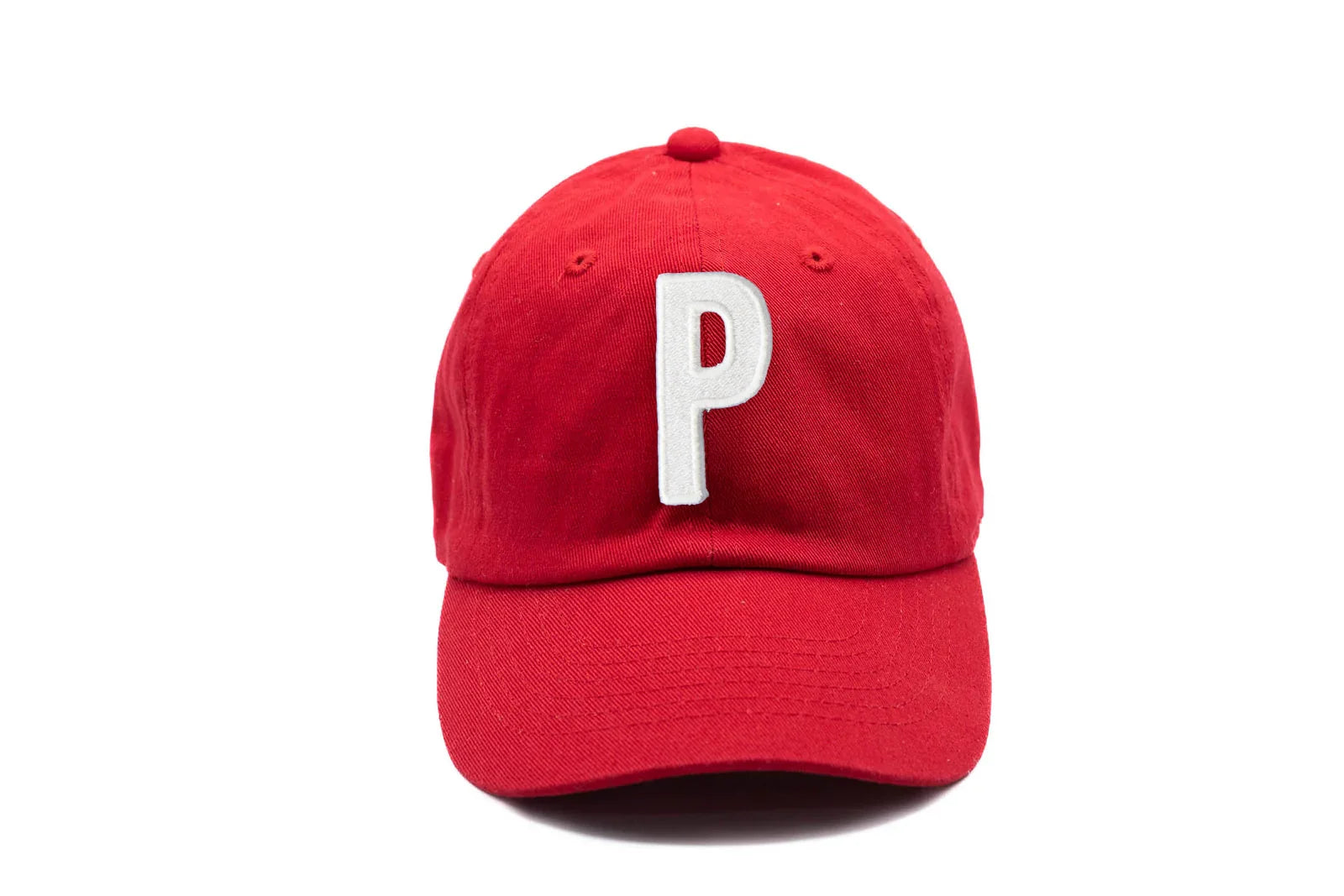 Red Letter Baseball Hat - BIG FRENCHIES