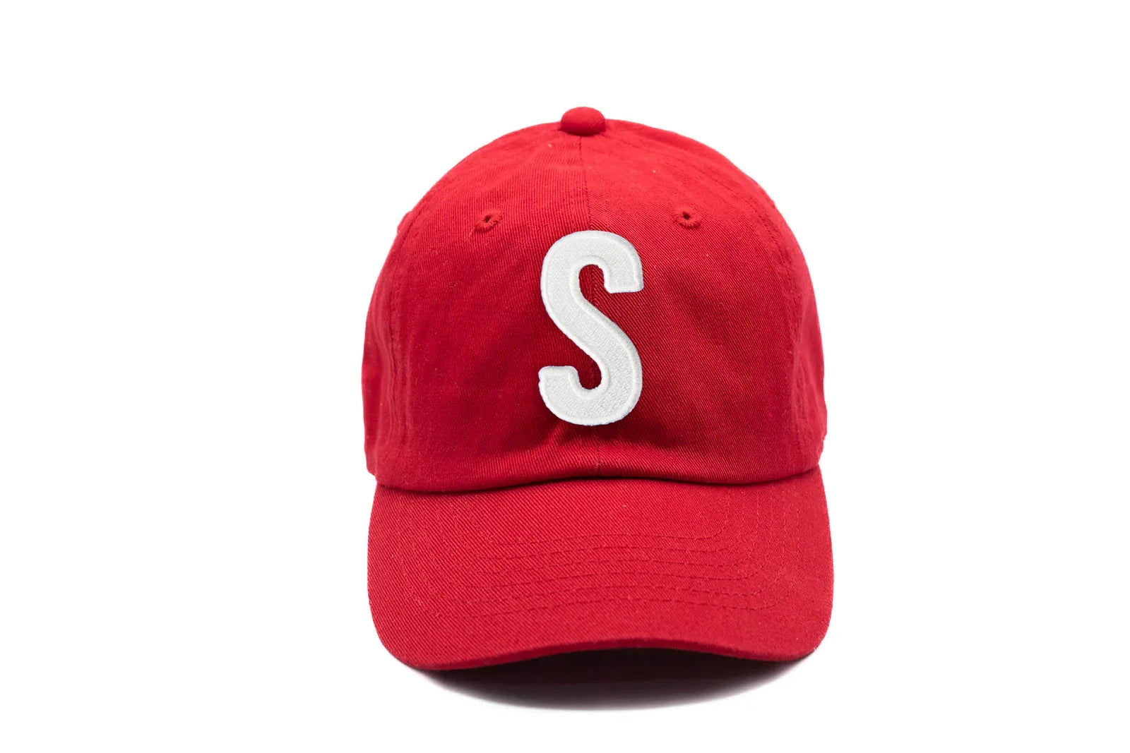Red Letter Baseball Hat - BIG FRENCHIES