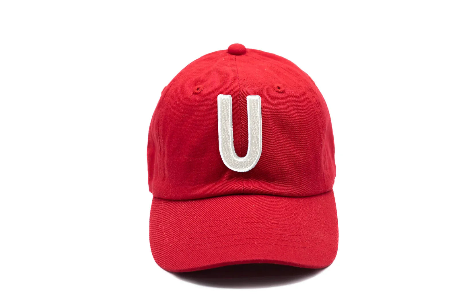 Red Letter Baseball Hat - BIG FRENCHIES