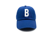 Royal Blue Letter Baseball Hat - BIG FRENCHIES