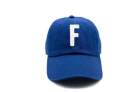 Royal Blue Letter Baseball Hat - BIG FRENCHIES