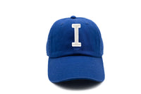 Royal Blue Letter Baseball Hat - BIG FRENCHIES