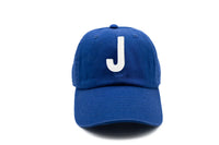 Royal Blue Letter Baseball Hat - BIG FRENCHIES