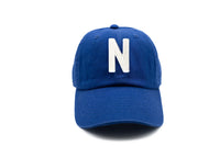 Royal Blue Letter Baseball Hat - BIG FRENCHIES