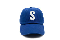 Royal Blue Letter Baseball Hat - BIG FRENCHIES
