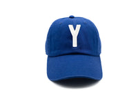 Royal Blue Letter Baseball Hat - BIG FRENCHIES