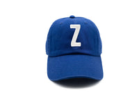 Royal Blue Letter Baseball Hat - BIG FRENCHIES