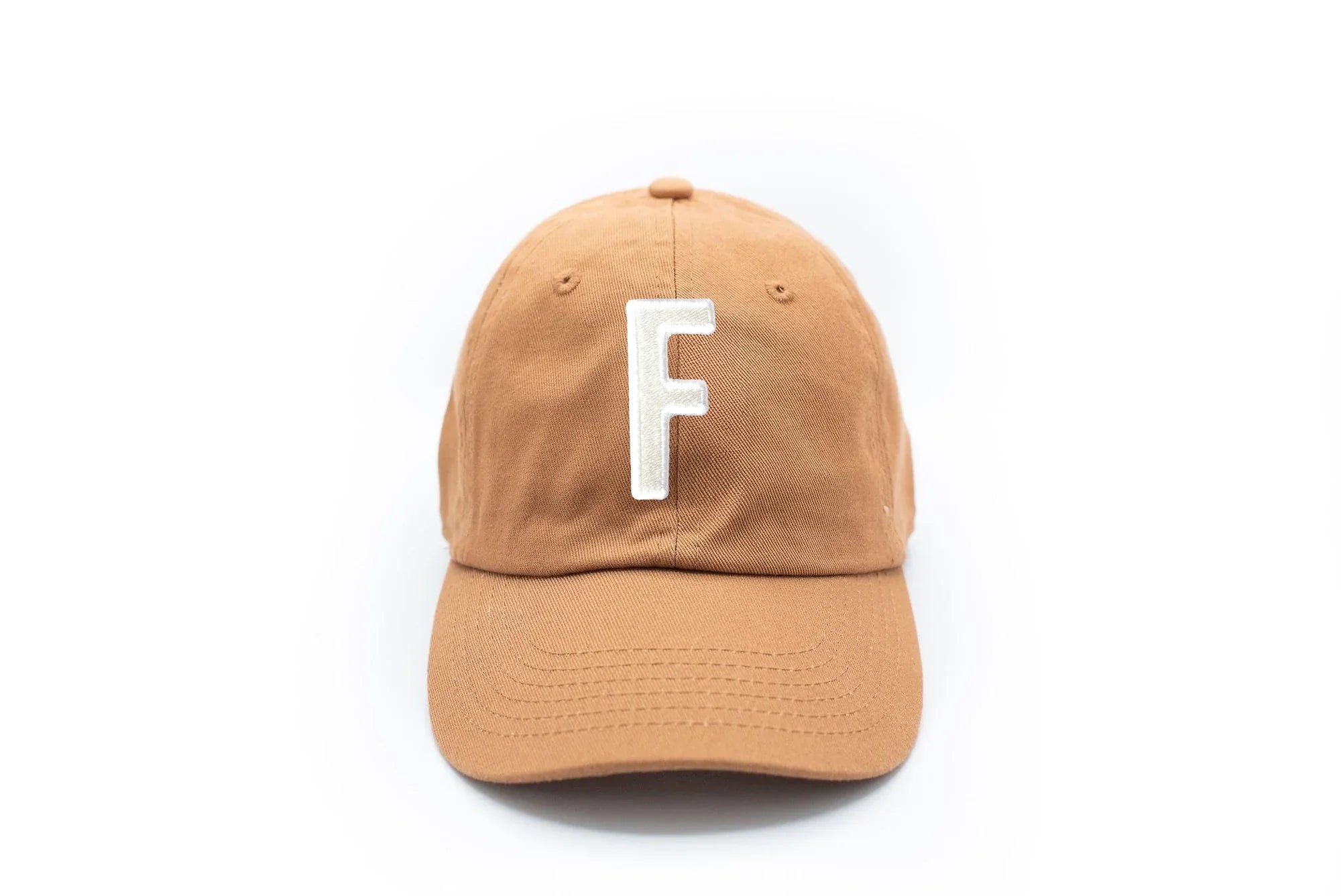Terra Cotta Letter Baseball Hat - BIG FRENCHIES