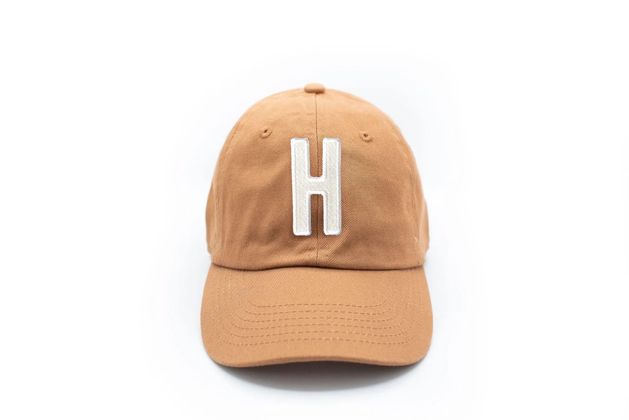 Terra Cotta Letter Baseball Hat - BIG FRENCHIES