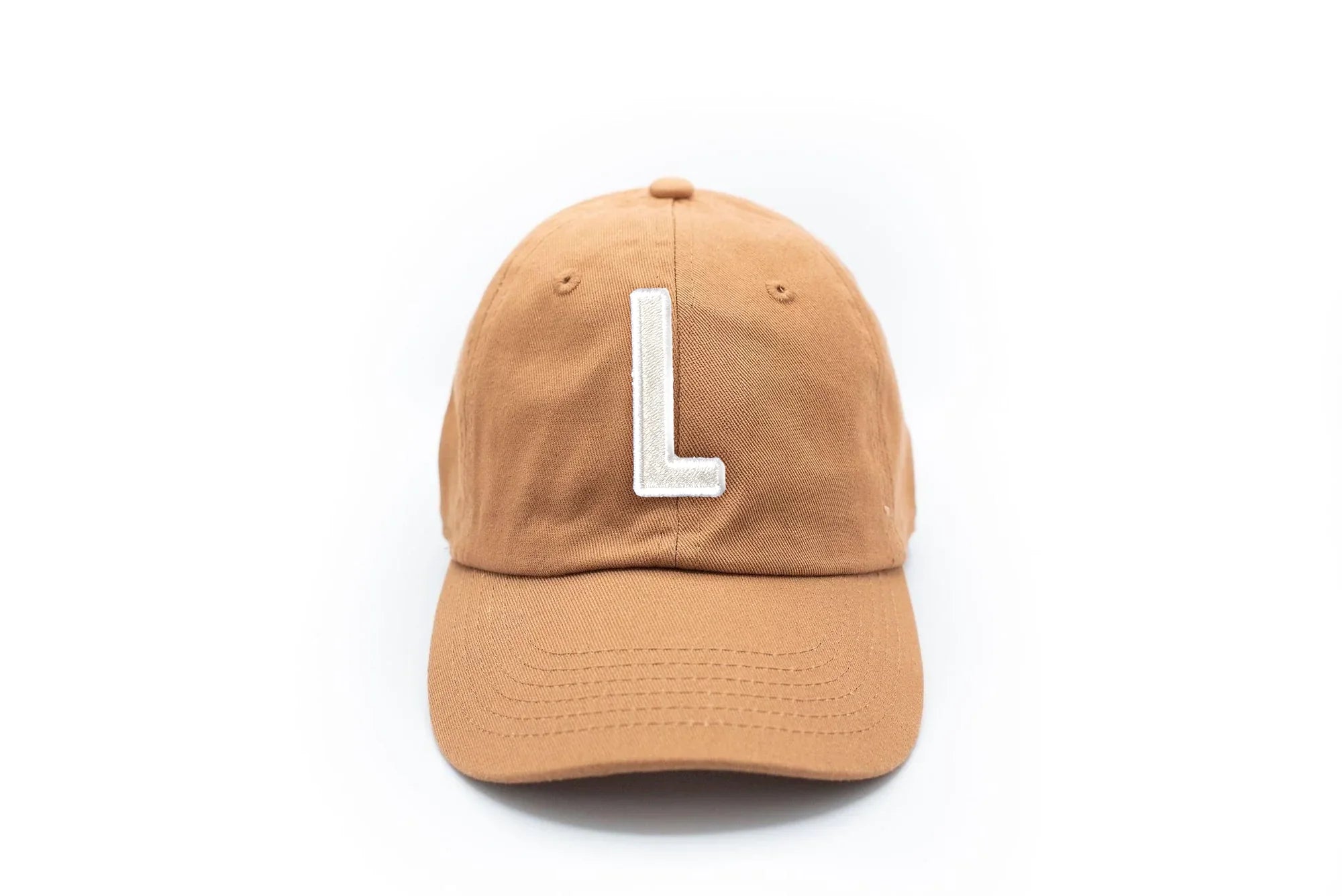 Terra Cotta Letter Baseball Hat - BIG FRENCHIES