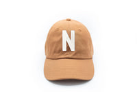 Terra Cotta Letter Baseball Hat - BIG FRENCHIES