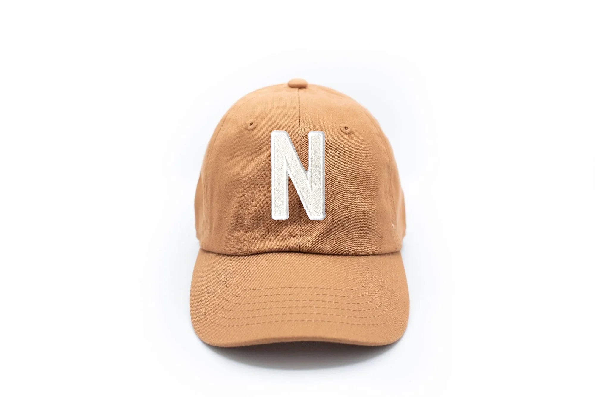 Terra Cotta Letter Baseball Hat - BIG FRENCHIES