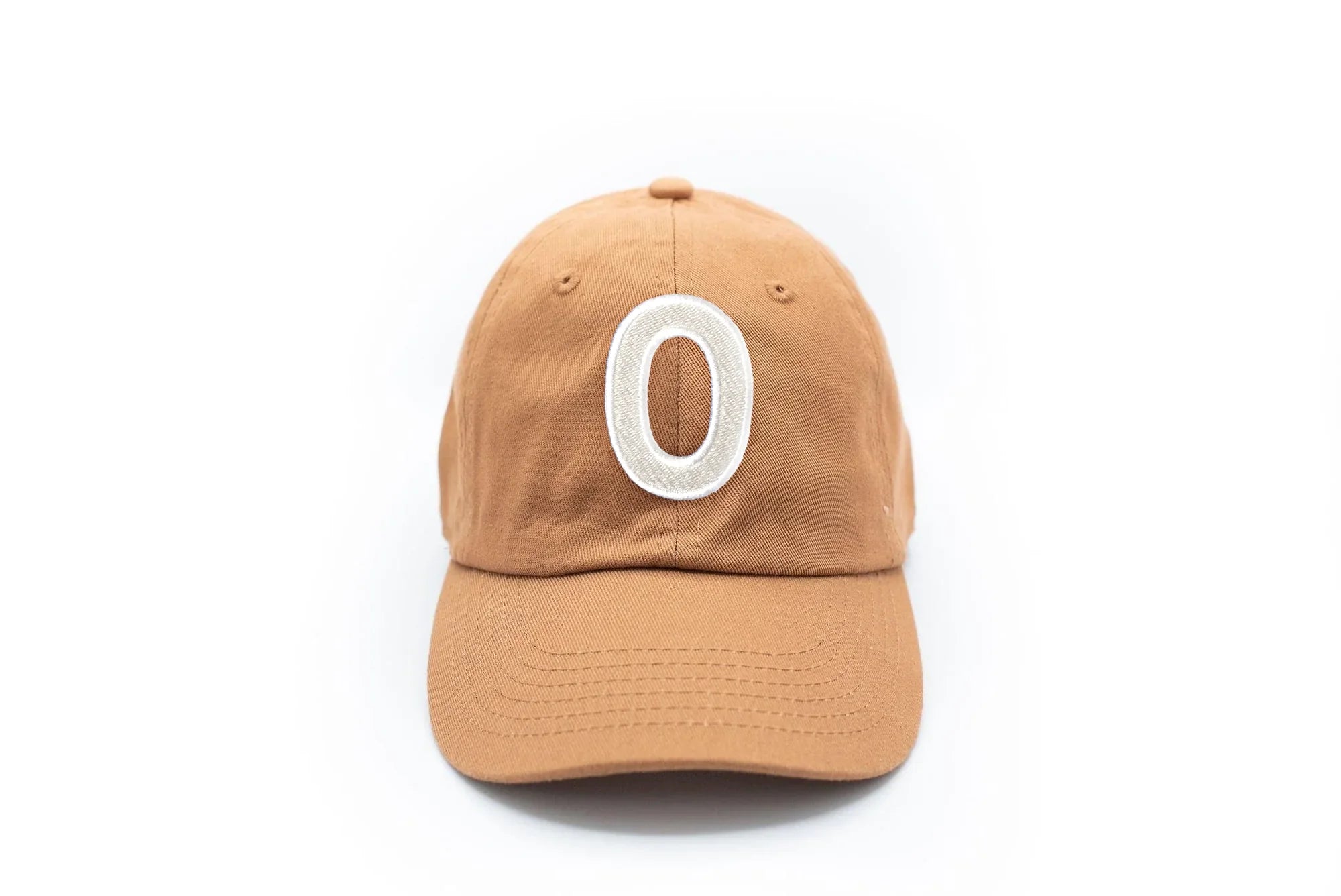 Terra Cotta Letter Baseball Hat - BIG FRENCHIES