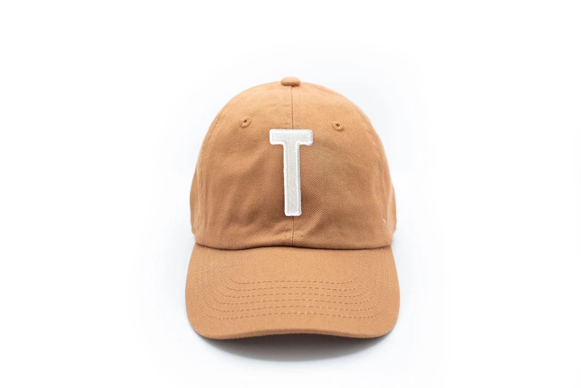 Terra Cotta Letter Baseball Hat - BIG FRENCHIES