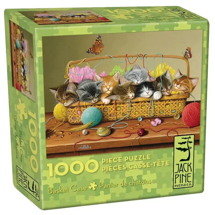 Basket Case 1000 Piece Jigsaw Puzzle Jack Pine - BIG FRENCHIES