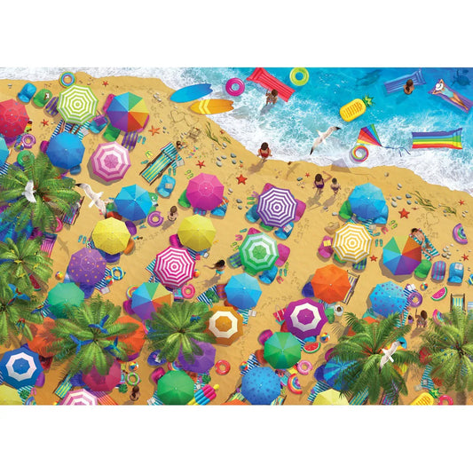 Beach Summer Fun 1000 Piece Jigsaw Puzzle Eurographics - BIG FRENCHIES