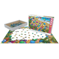 Beach Summer Fun 1000 Piece Jigsaw Puzzle Eurographics - BIG FRENCHIES