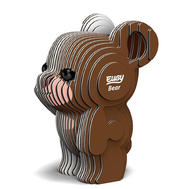 Bear 3D Cardboard Model Kit Eugy - BIG FRENCHIES
