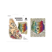 Bear 40 Piece Mini Wooden Jigsaw Puzzle Geek Toys - BIG FRENCHIES