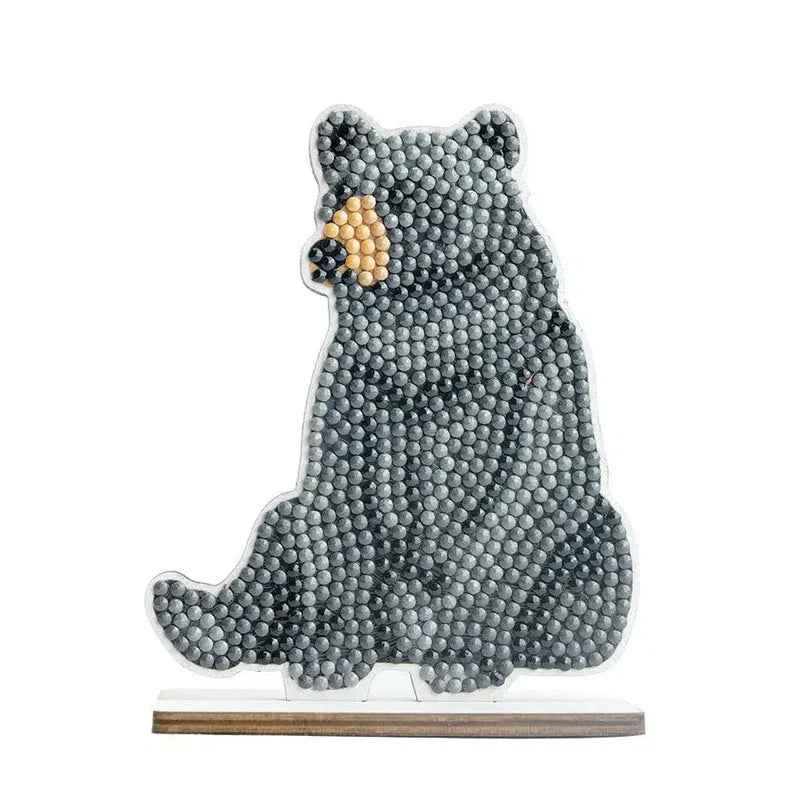 Bear Crystal Art Wildlife Buddies Kit Craft Buddy - BIG FRENCHIES