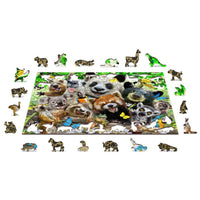 Bear Paradise 300 Piece Wood Jigsaw Puzzle Wooden City - BIG FRENCHIES