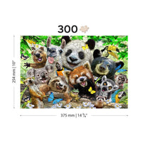 Bear Paradise 300 Piece Wood Jigsaw Puzzle Wooden City - BIG FRENCHIES