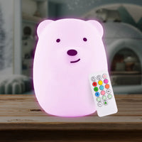 LumiPets® Benny the Bear- Children's Touch Night Light - BIG FRENCHIES