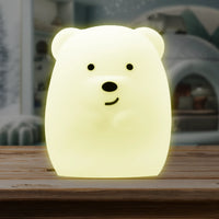 LumiPets® Bella the Bear- Children's Touch Night Light Junior - BIG FRENCHIES