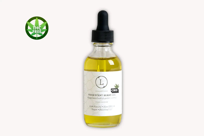 CBD Natural Handmade Beard Oil with CBD, Beard Softener, Beard Moisture, Beard care (THC free) - BIG FRENCHIES