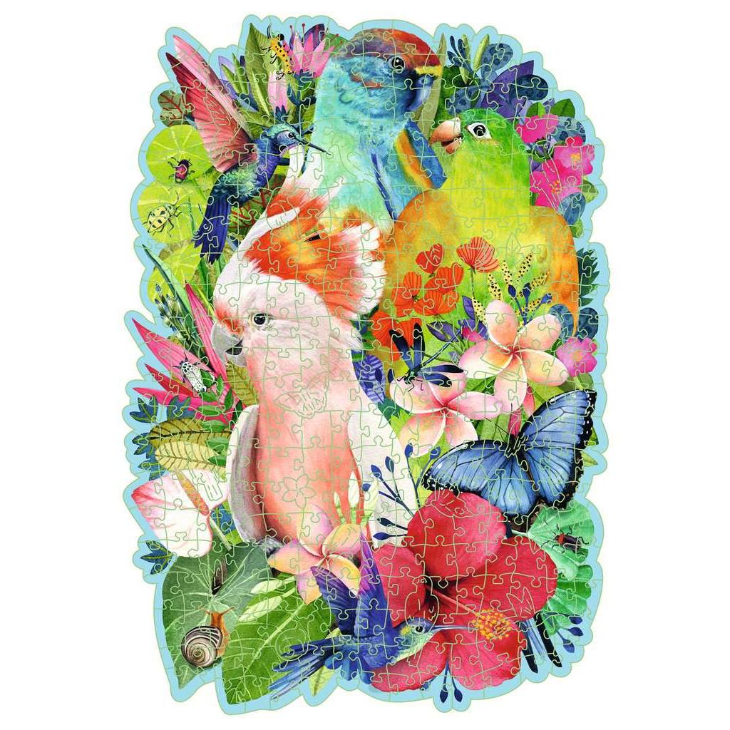 Beautiful Birds 300 Piece Wood Jigsaw Puzzle Ravensburger
