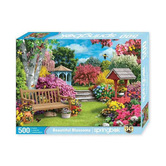 Beautiful Blossoms 500 Piece Jigsaw Puzzle Springbok - BIG FRENCHIES