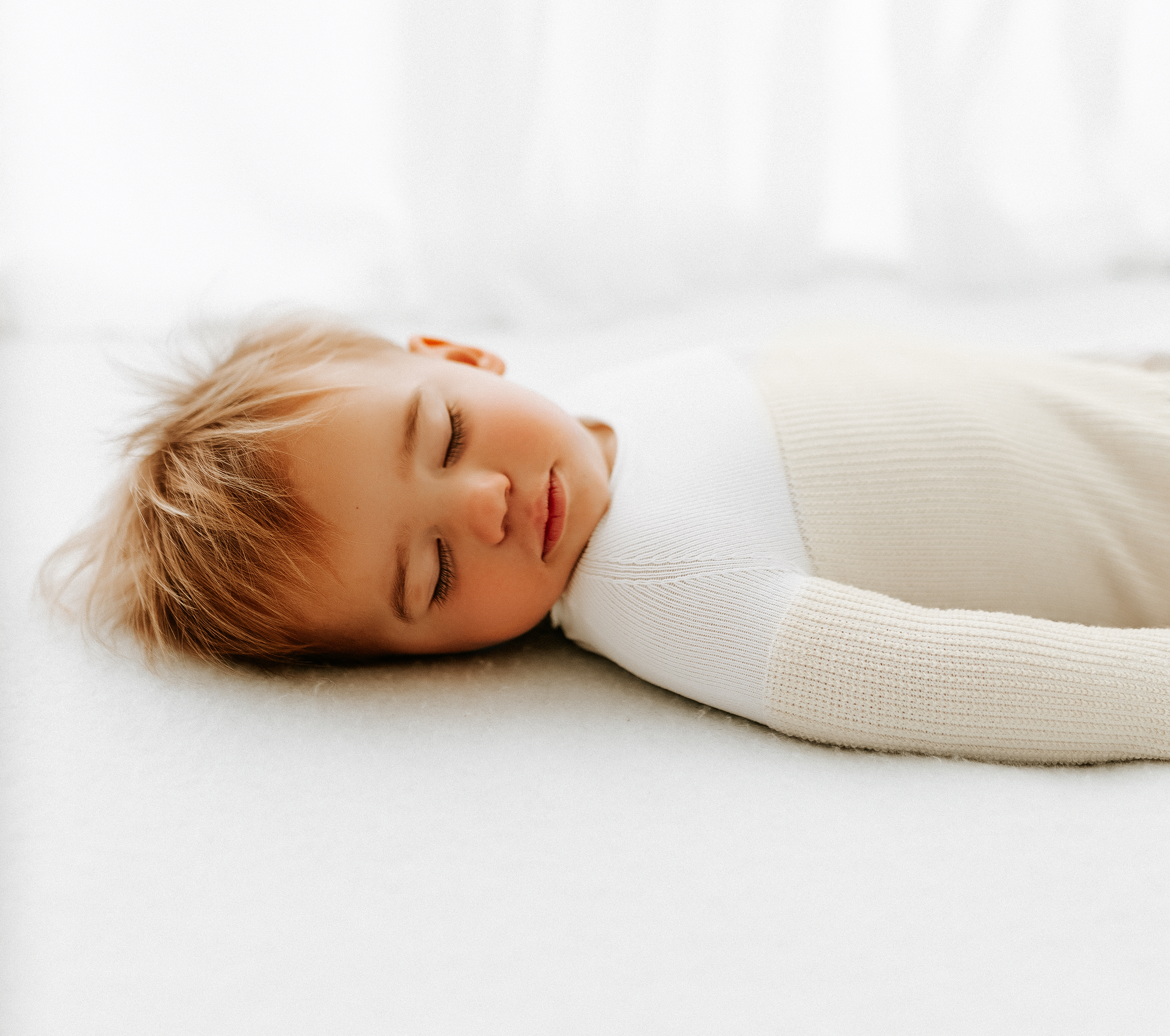 Bamboo Blend Beige Arms Out™ Long Sleeve Sleep Sack