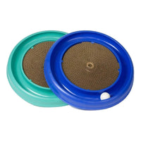 Bergan Turbo Scratcher Cat Toy 16" Interactive Track Ball Scratcher with Catnip