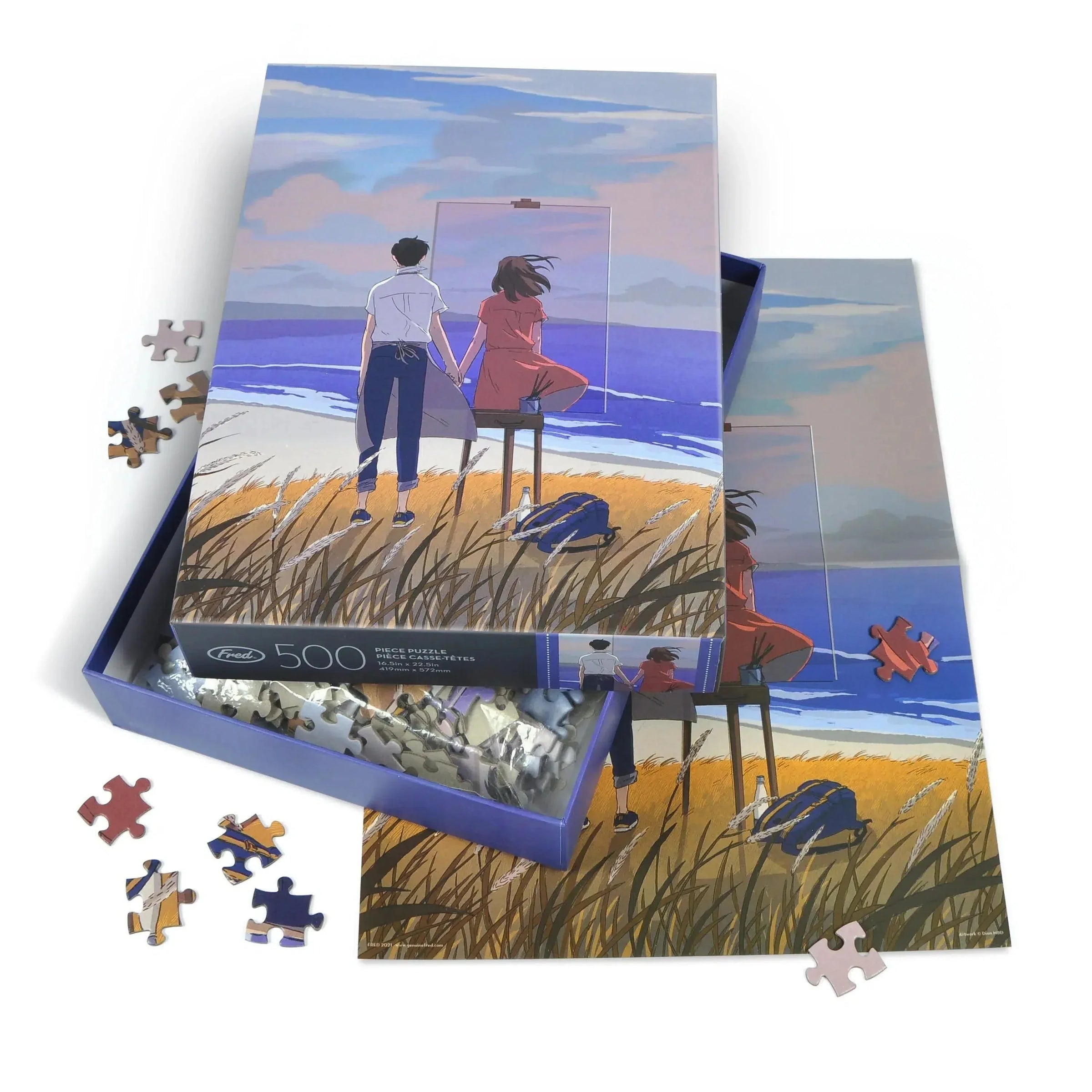 Beyond 500 Piece Jigsaw Puzzle Fred - BIG FRENCHIES