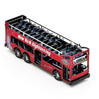 Big Apple Tour Bus 3D Steel Model Kit Metal Earth