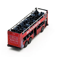 Big Apple Tour Bus 3D Steel Model Kit Metal Earth