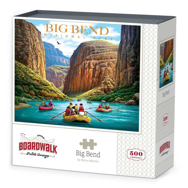 Big Bend National Park 500 Piece Jigsaw Puzzle Boardwalk - BIG FRENCHIES