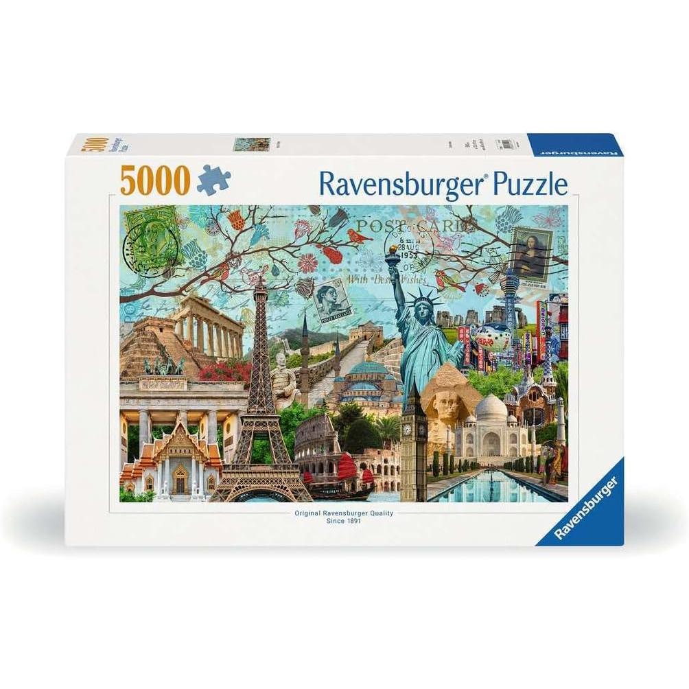 Big City Collage 5000 Piece Jigsaw Puzzle Ravensburger