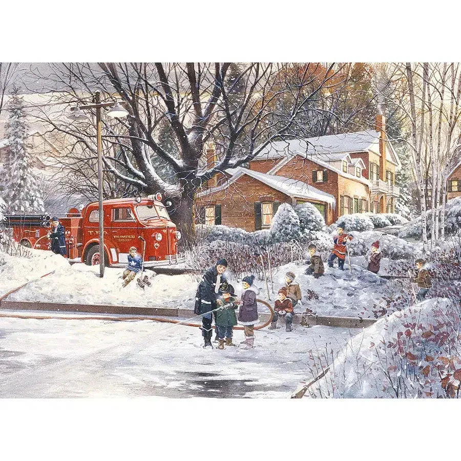 Big Game Tomorrow 500 Piece Jigsaw Puzzle Cobble Hill - BIG FRENCHIES